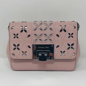 Michael Kors Tina Small Flap Clutch / Bag Floral